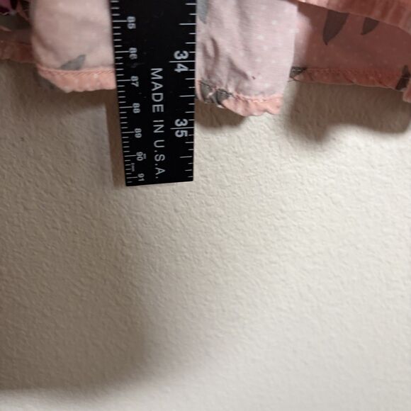 Gap Dress Women's XS Pink Printed Floral Lightweight Sheath Round Neck - Picture 5 of 8